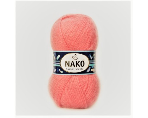 Пряжа Nako Mohair Delicate 6115 (Персиковый)