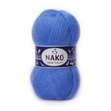 Пряжа Nako Mohair Delicate 6120 (Лазурь)