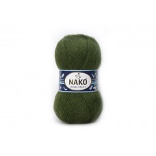 Пряжа Nako Mohair Delicate 6126 (Хаки)