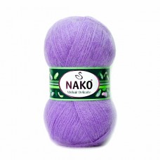 Пряжа Nako Mohair Delicate 6135 (Сирень)