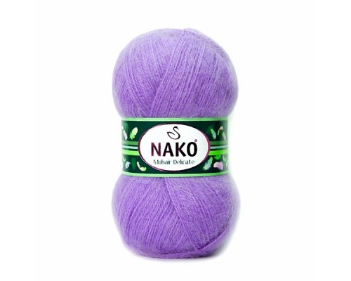 Пряжа Nako Mohair Delicate 6135 (Сирень)