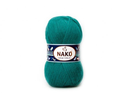 Пряжа Nako Mohair Delicate 6143 (Морская Волна)