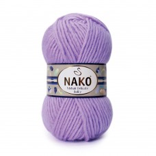 Пряжа Nako Mohair Delicate Bulky 11062 (Сиреневый)