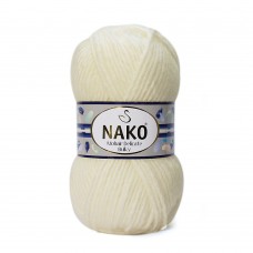 Пряжа Nako Mohair Delicate Bulky 6890 (Mед Pена)