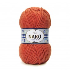 Пряжа Nako Mohair Delicate Bulky 6963 (Оранжевый)