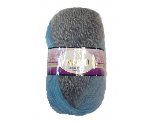 Пряжа Nako Mohair Delicate Colorflow 28084