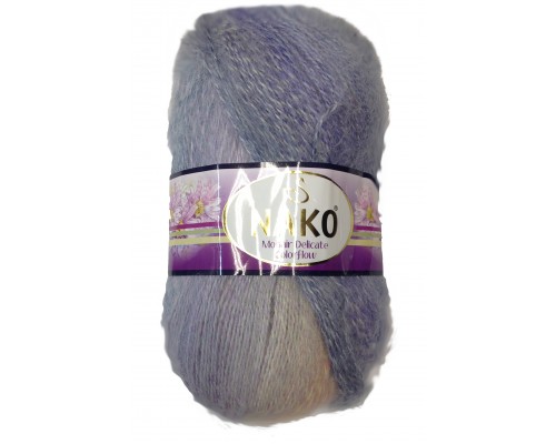 Пряжа Nako Mohair Delicate Colorflow 28098