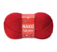 Nako Nakolen - 1175 (Красный) - Nakolen (Шерсть-49%, Премиум акрил-51%) - Nako - ПРЯЖА - Два сундука
