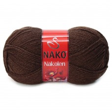 Пряжа Nako Nakolen 1182 (Шоколад)