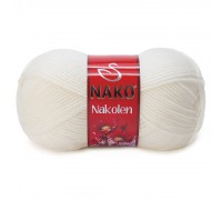 Nako Nakolen - 208 (Белый) - Nakolen (Шерсть-49%, Премиум акрил-51%) - Nako - ПРЯЖА - Два сундука