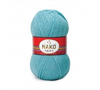 Nako Nakolen 2837 (Голубой Цвет) купить пряжу Нако Наколен мотками в интернет-магазине ДВА Сундука 2sunduka.ru