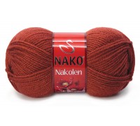 Nako Nakolen - 4409 (Терракотовый) - Nakolen (Шерсть-49%, Премиум акрил-51%) - Nako - ПРЯЖА - Два сундука