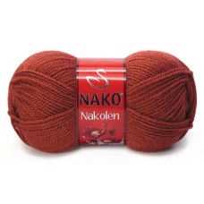 Пряжа Nako Nakolen 4409 (Терракотовый)