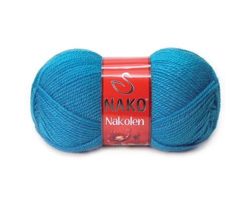 Пряжа Nako Nakolen 5052 (Бирюзовый)