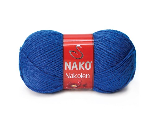 Пряжа Nako Nakolen 5329 (Королевский Синий)