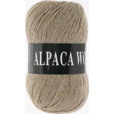 Пряжа Vita Alpaca Wool 2977 (Бежевый Меланж)