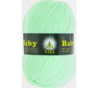 Vita Baby 2904 (Св салат) купить пряжу Вита Беби мотками в интернет-магазине ДВА Сундука 2sunduka.ru