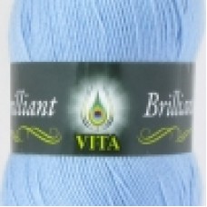 Пряжа Vita Brilliant 4967 (Светло-голубой) - Купить мотками пряжу в интернет магазине по низким ценам ДВА Сундука 2synduka.ru самовывоз доставка наложенным платежом почтой