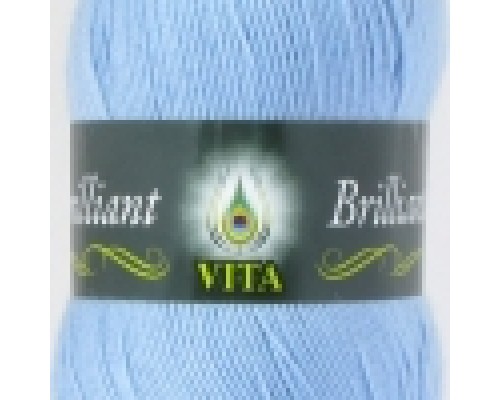 Пряжа Vita Brilliant 4967 (Светло-Голубой)