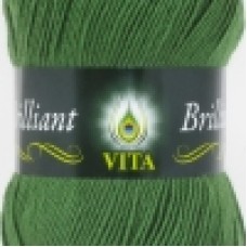 Пряжа Vita Brilliant 5111 (Зеленый)