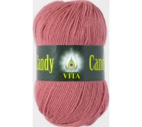 Пряжа Vita Candy 2504 (Сухая роза) - Купить мотками пряжу в интернет магазине по низким ценам ДВА Сундука 2synduka.ru самовывоз доставка наложенным платежом почтой