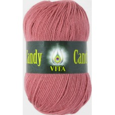 Пряжа Vita Candy 2504 (Сухая роза) - Купить мотками пряжу в интернет магазине по низким ценам ДВА Сундука 2synduka.ru самовывоз доставка наложенным платежом почтой