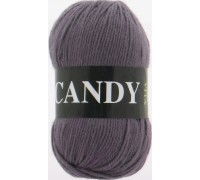 Пряжа Vita Candy 2522 (Серо-коричневый) - Купить мотками пряжу в интернет магазине по низким ценам ДВА Сундука 2synduka.ru самовывоз доставка наложенным платежом почтой