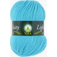 Vita Unity light 6049 (Св голубая бирюза) купить пряжу Вита Юнити Лайт мотками в интернет-магазине ДВА Сундука 2sunduka.ru