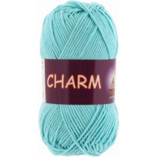 Пряжа VITA CHARM - 4185 (голубая бирюза) - VITA "CHARM" - VITA COTTON - ПРЯЖА - Два сундука