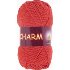 Пряжа VITA CHARM - 4187 (коралл/терракот) - VITA "CHARM" - VITA COTTON - ПРЯЖА - Два сундука