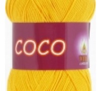 Пряжа Vita Coco 3863 (шафран) - Два сундука