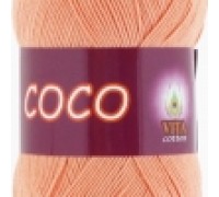 Пряжа Vita Coco 3883 (абрикос) - Два сундука