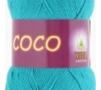 Пряжа Vita Coco 4315 (бирюза) - Два сундука