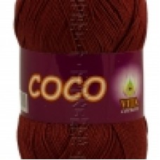 Пряжа Vita Coco 4325 (Кирпич)