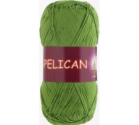 Пряжа VITA Pelican (3995 - молодая зелень) - VITA "Pelican" - VITA COTTON - ПРЯЖА - Два сундука