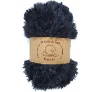 Wool Sea Fancy Fur 02 (черный) купить пряжу Вул Си Фэнси фур мотками в интернет-магазине ДВА Сундука 2sunduka.ru