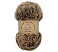 Wool Sea Fancy Fur 9979 (шоколадно-бежевый меланж) купить пряжу Вул Си Фэнси фур мотками в интернет-магазине ДВА Сундука 2sunduka.ru