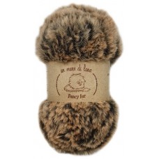 Wool Sea Fancy Fur 9979 (шоколадно-бежевый меланж) купить пряжу Вул Си Фэнси фур мотками в интернет-магазине ДВА Сундука 2sunduka.ru