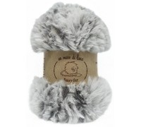 Wool Sea Fancy Fur 9993 (серо-коричневый меланж) купить пряжу Вул Си Фэнси фур мотками в интернет-магазине ДВА Сундука 2sunduka.ru