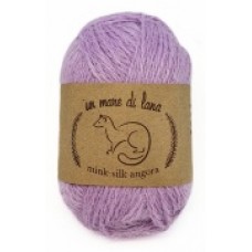 Пряжа Wool Sea Mink Silk 389 (Светлая Фиалка)