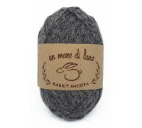 Wool Sea Rabbit Angora 96 (серый меланж) купить пряжу Вул Си Ангора Кролик мотками в интернет-магазине ДВА Сундука 2sunduka.ru